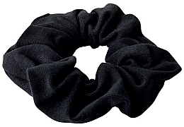 Резинка для волос из хлопка, черная - Anwen — фото N2