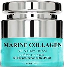 Парфумерія, косметика Денний крем із морським колагеном - Eclat Skin London Marine Collagen SPF50 Day Cream