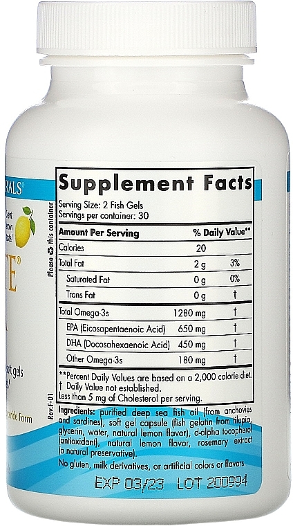 Харчова добавка у м'яких желатинових таблетках "Омега-3", 1280 мг - Nordic Naturals Ultimate Omega Xtra Lemon — фото N3