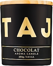 Духи, Парфюмерия, косметика Ароматическая свеча "Chocolat" - Taj Max Aroma Candle