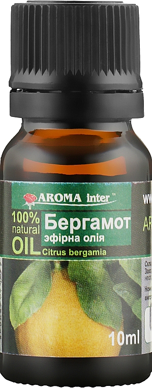Ефірна олія "Бергамот" - Aroma Inter — фото N3