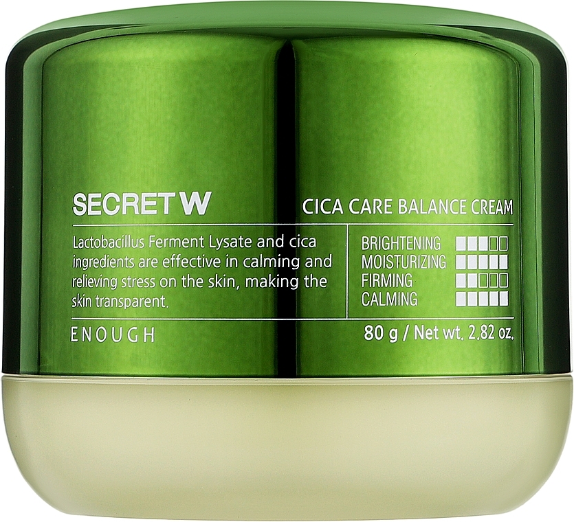 Крем для лица - Enough Secret W Cica Care Balance Cream — фото N1