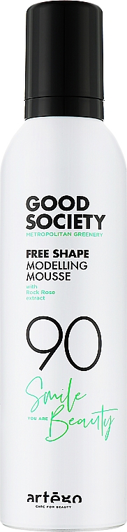 Мус для укладання волосся, середньої фіксації - Artego Good Society 90 Free Shape Modelling Mousse