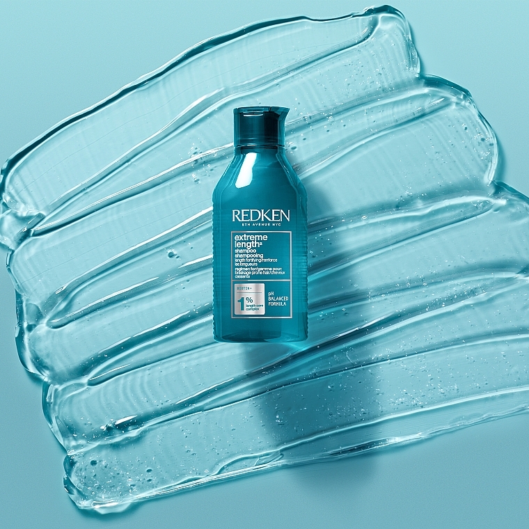Шампунь с биотином для укрепления длинных волос - Redken Extreme Length Shampoo — фото N2