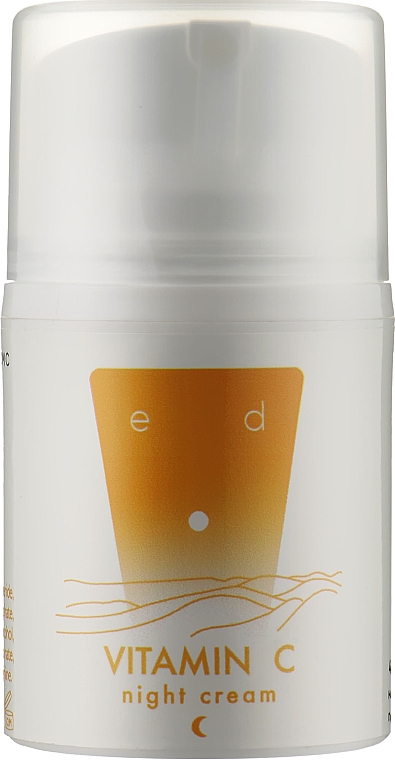 Нічний крем для обличчя з вітаміном C - Ed Cosmetics Vitamin C Night Cream — фото N6