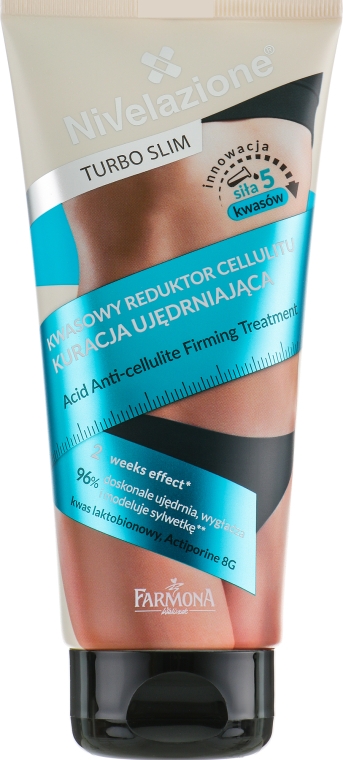 Процедура для схуднення з кислотами, що надає пружність - Farmona Nivelazione Turbo Slim Acid Anti-Cellulite Firming Treatment — фото N2
