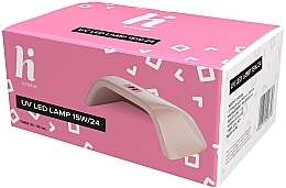 Парфумерія, косметика Лампа для гель-лаку, рожева - Hi Hybrid UV LED Lamp 15W/24