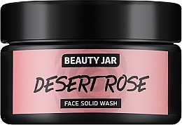 Тверде мило для обличчя "Пустинна троянда" - Beauty Jar Face Solid Wash — фото N1