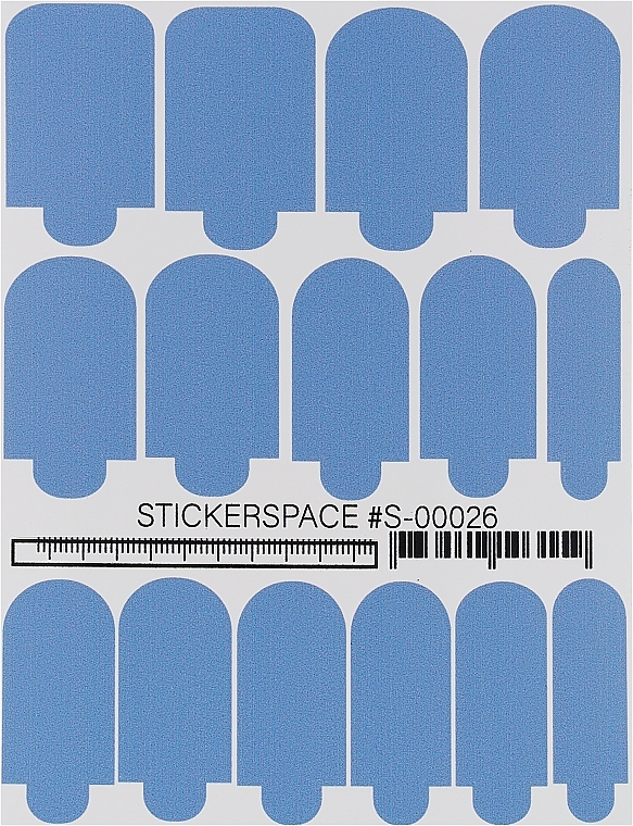 Дизайнерские наклейки для ногтей "Wraps S-00026" - StickersSpace — фото N1