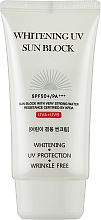Парфумерія, косметика Сонцезахисний крем - Jigott Whitening UV Sun Block Cream