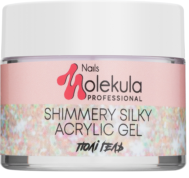 Акрил-Гель - Nails Molekula Shimmery Silky Acrylic Gel Punch