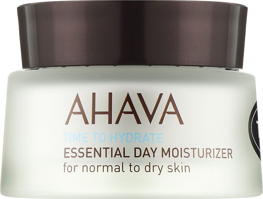 Крем зволожувальний для нормальної та сухої шкіри - Ahava Time To Hydrate Essential Day Moisturizer Normal to Dry Skin (тестер)  — фото N1
