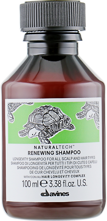 Обновляющий шампунь против старения кожи головы и волос - Davines Natural Tech Renewing Shampoo — фото N1