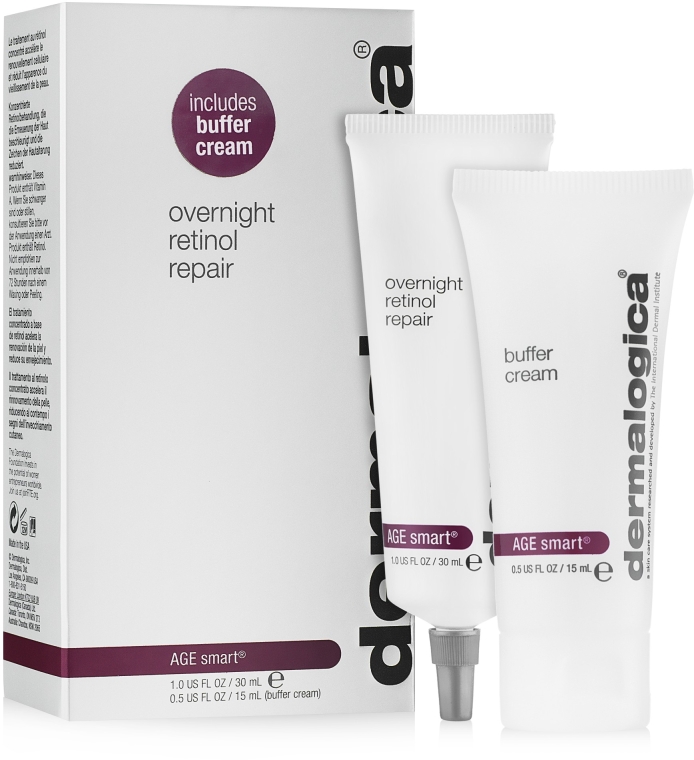 Ночной восстанавливающий крем с ретинолом 0,5 % для лица - Dermalogica Age Smart Overnight Retinol Repair — фото N1