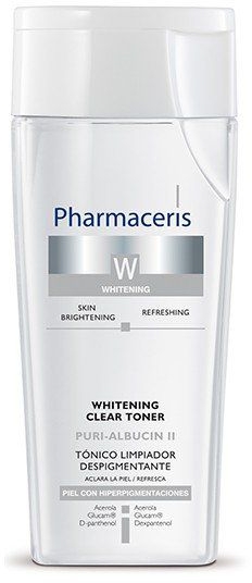 РАСПРОДАЖА Отбеливающий тоник для лица - Pharmaceris W Clear Toner Puri-Albucin II*