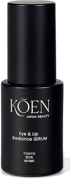 Сироватка для контуру очей і губ - Koen Japan Beauty Miru Eye & Lip Radiance Serum — фото N2