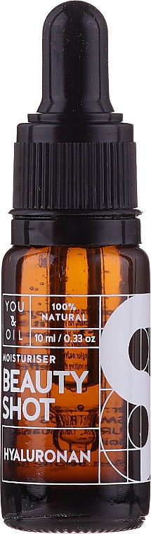 Сыворотка для лица с гиалуроновой кислотой - You and Oil Beauty Shot Hyaluronic Acid — фото N3
