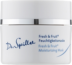 Духи, Парфюмерия, косметика Увлажняющая маска с тропическими фруктами - Dr. Spiller Fresh & Fruit Moisturizing Mask
