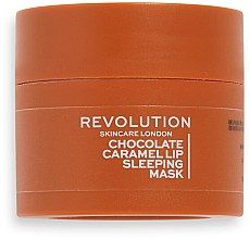 Духи, Парфюмерия, косметика Шоколадно-карамельная ночная маска для губ - Revolution Skincare Chocolate Caramel Lip Sleeping Mask