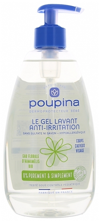 Очищувальний гель проти подразнення - Poupina Anti-Irritation Cleansing Gel — фото N1