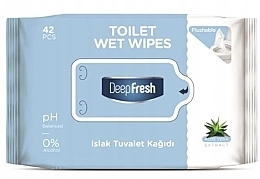 Парфумерія, косметика Вологі серветки - Deep Fresh Toilet Wet Wipes