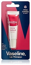 Бальзам для губ c тинтом, туба - Vaseline Lip Therapy Rosy Tinted Lip Balm — фото N2