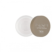 NAM Under Eye Setting Powder - Освітлювальна пудра для фіксації під очима — фото N3