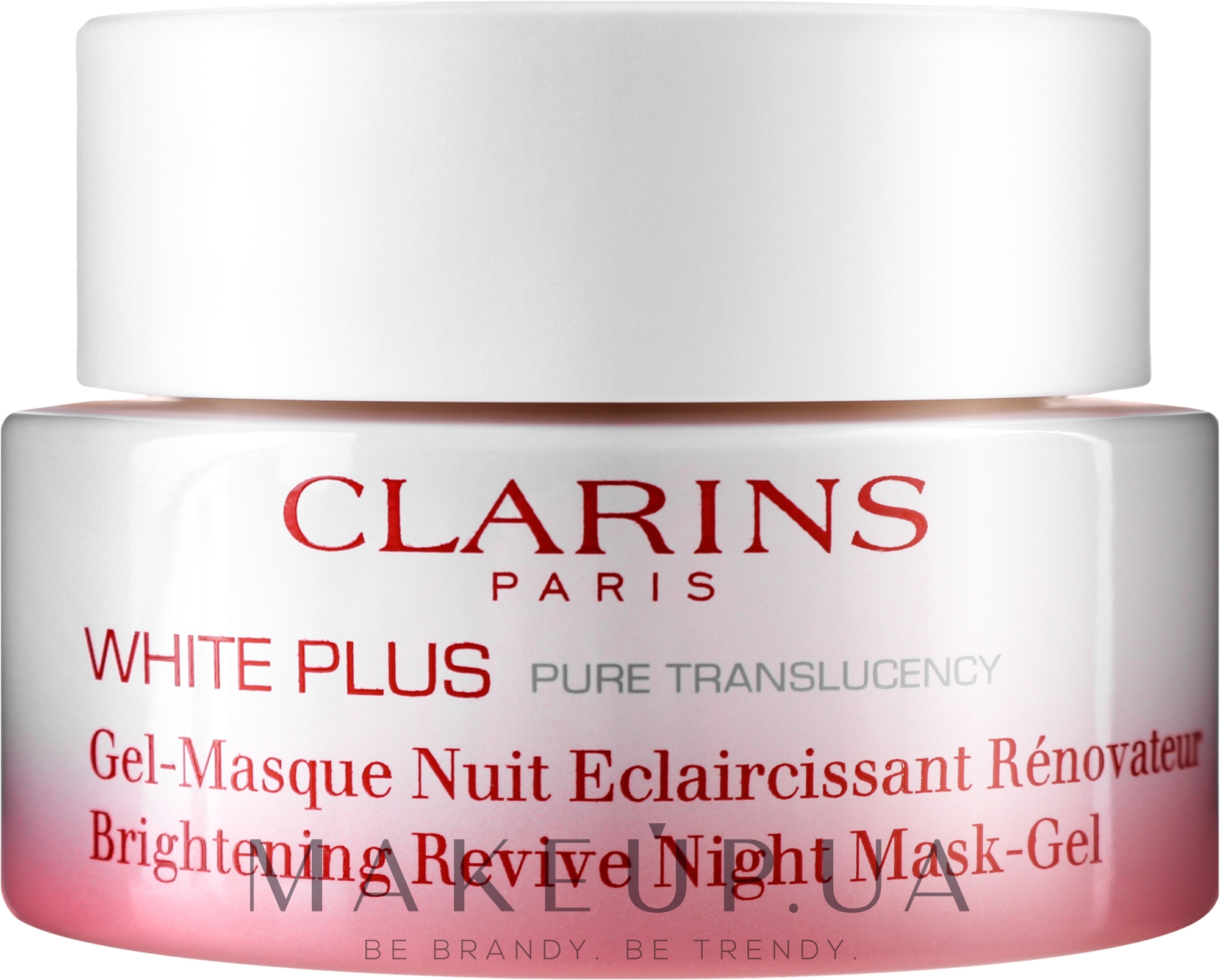 Ночной гель для лица - Clarins White Plus Brightening and Renewing Night Gel-Mask — фото 50ml