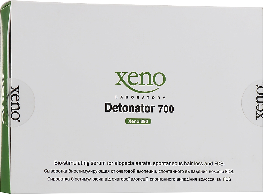 Сиворотка від алопеції і спонтанного випадіння волосся - Xeno Laboratory Detonator