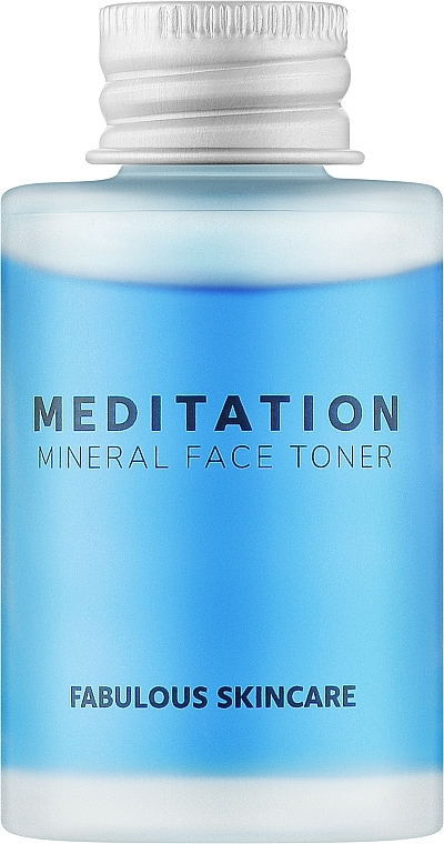 Тонер з цинком і міддю - Fabulous Skincare Mineral Face Toner Meditation (міні)