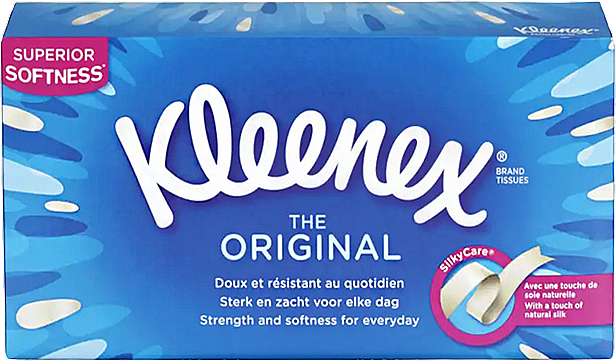 Серветки паперові в коробці "Original", 80 шт. - Kleenex The Original — фото N1