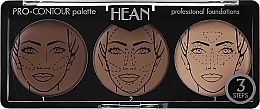 Палетка для контуринга лица - Hean Pro-Countour Palette — фото N2