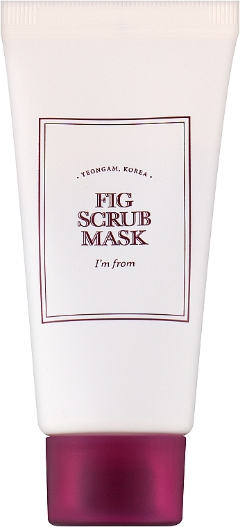 Маска-скраб для очищення шкіри з інжиром - I'm From Fig Scrub Mask (міні) — фото N1