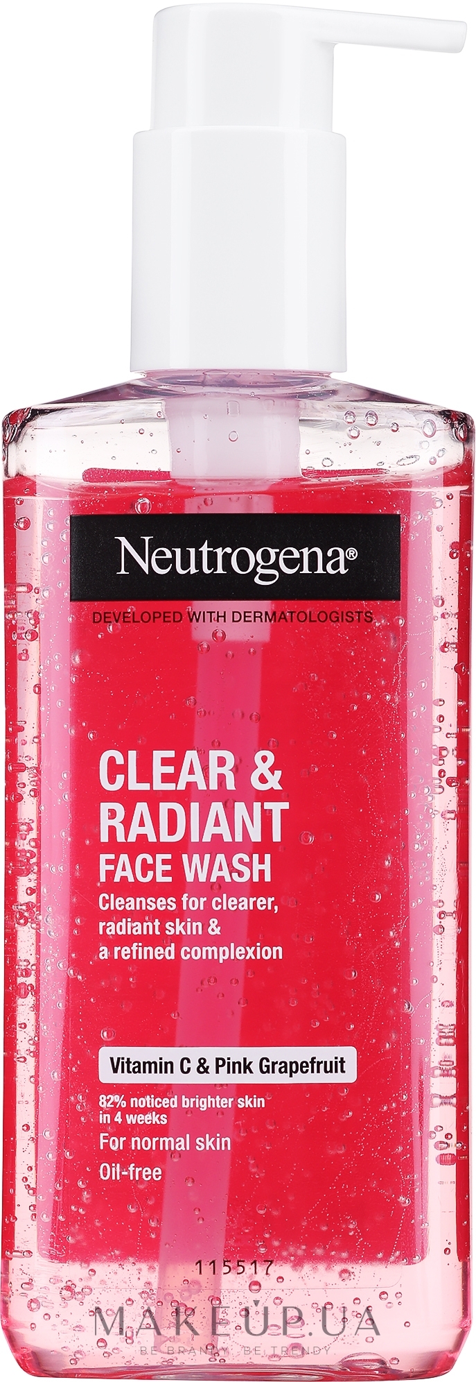 Засіб для умивання - Neutrogena Visibly Clear Pink Grapefruit Facial Wash — фото 200ml