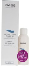 Парфумерія, косметика Набір для жирного волосся - Babe Laboratorios (shm/250ml + shm/100ml)