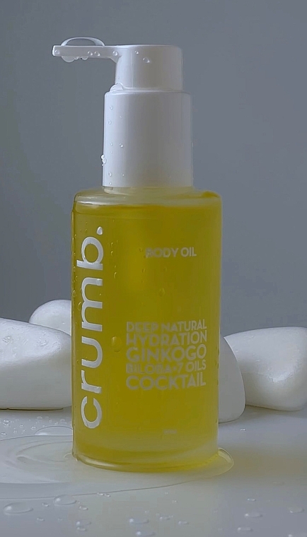 Олія для тіла Ginkogo Biloba + 7 Oils Cocktail "Cherry & Santal" - Crumb. Body Oil — фото N4