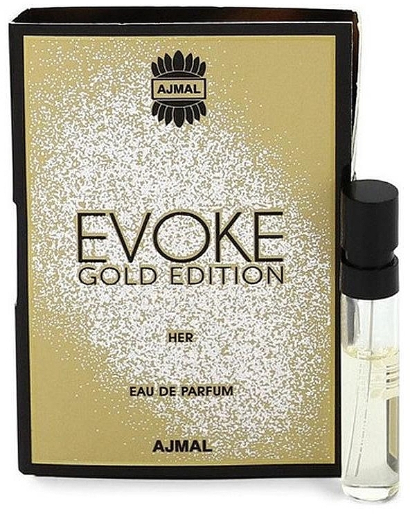 Ajmal Evoke Gold Edition For Her - Парфюмированная вода (пробник) — фото N1