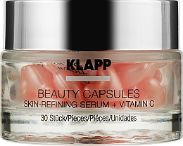 Духи, Парфюмерия, косметика Капсулы красоты с сывороткой для лица - Klapp Beauty Capsules Skin-Refining Serum + Vitamin C