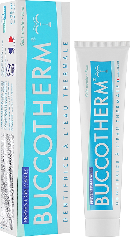 Зубная паста для профилактики кариеса на термальной воде - Buccotherm — фото N4