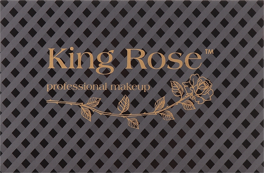 Профессиональная палетка теней для век, 40 цветов - King Rose Professional Make Up — фото N2