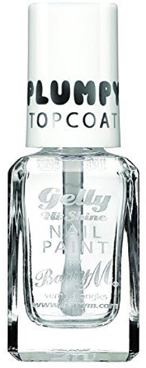 Топ для нігтів з гелевим ефектом - Barry M Gelly Hi Shine Nail Paint Plumpy Top Coat — фото N1