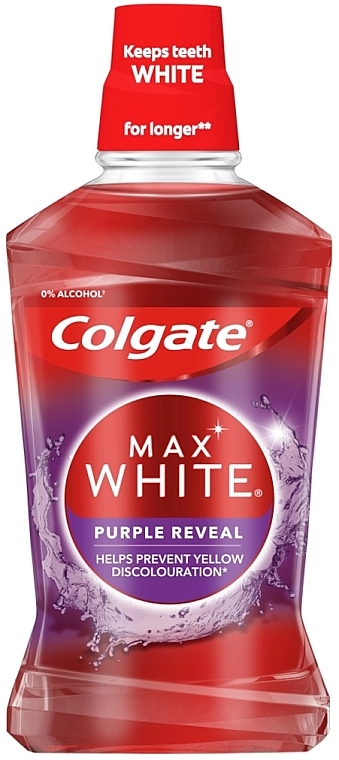 Ополіскувач для рота - Colgate Max White Purple Reveal — фото N1