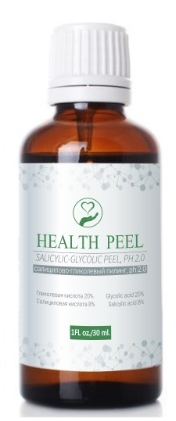 Салицилово-гликолевый пилинг - Health Peel Salicylic Glycolic Peel, pH 2.0 — фото N1