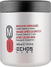 Маска для окрашенных и поврежденных волос - Echosline М1 Color Care After Color Mask — фото N1