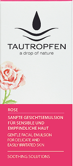 Ніжна емульсія для чутливої шкіри - Tautropfen Rose Gentle Facial Emulsion — фото N1