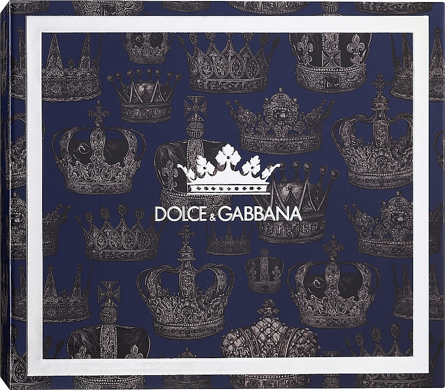 Dolce & Gabbana K by Dolce & Gabbana - Набор (edt/100ml + sh/gel/50ml + edt/mini/10ml) — фото N1