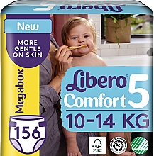 Подгузники Comfort 5, 10-14 кг, 156 шт - Libero — фото N1