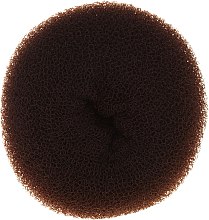 Валик для прически, 15х6.5 см, коричневый - Ronney Professional Hair Bun 053 — фото N1