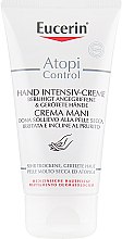 Інтенсивний крем для рук для сухої і атопічної шкіри - Eucerin AtopiControl Hand Intensiv-Creme — фото N2