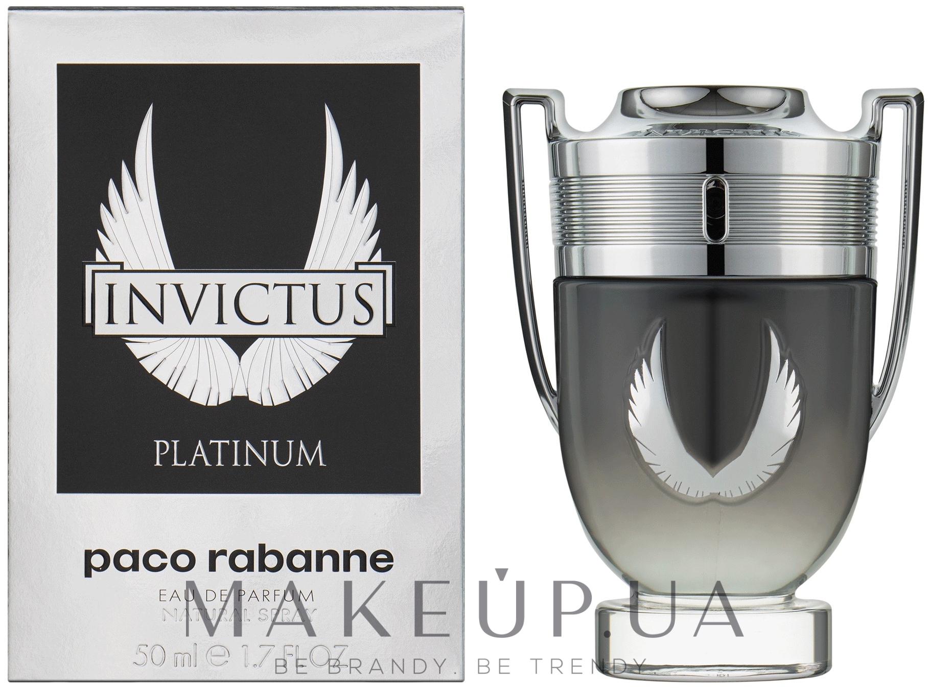 Paco Rabanne Invictus Platinum - Парфюмированная вода — фото 50ml